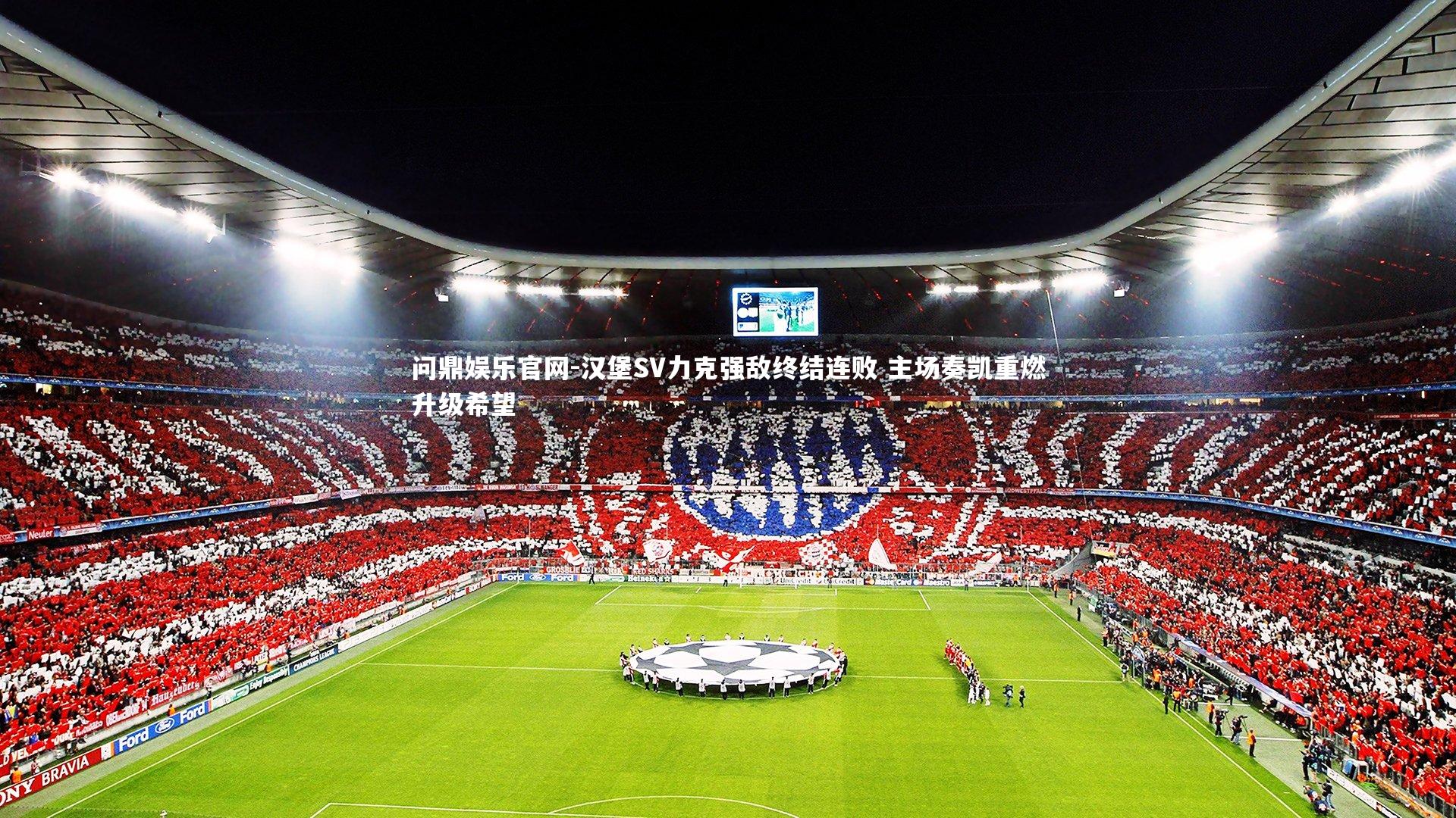 汉堡SV力克强敌终结连败 主场奏凯重燃升级希望